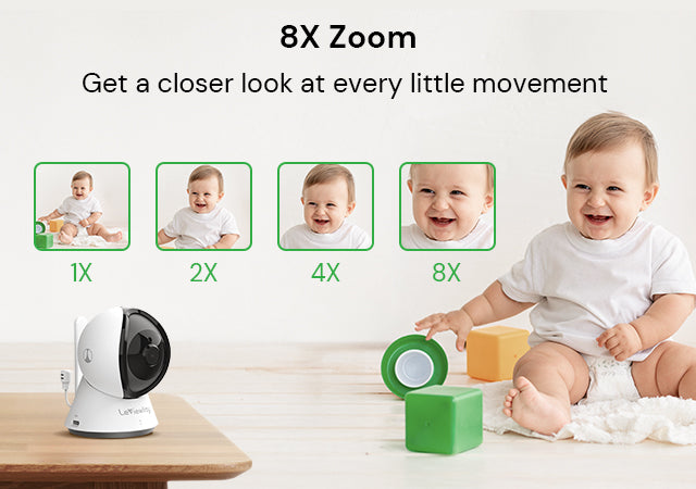 baby monitor 8x zoom